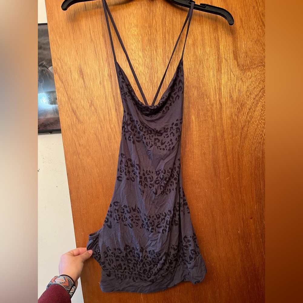 Criss-cross tank top